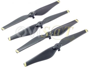 Conjunto de hélices doradas y negras para drone DJI Mavic Air